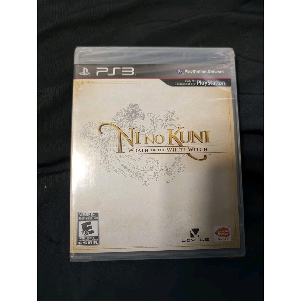 Ni No Kuni Wrath of the White Witch Sony PlayStation 3 PS3 Sealed Brand New